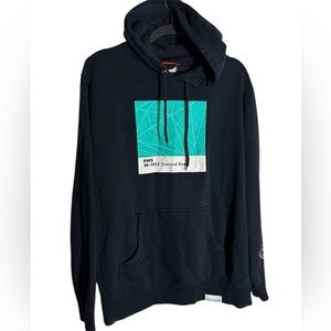 Diamond Supply co hoodie size Large navy blue